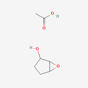 Acetic acid;6-oxabicyclo[3.1.0]hexan-2-ol