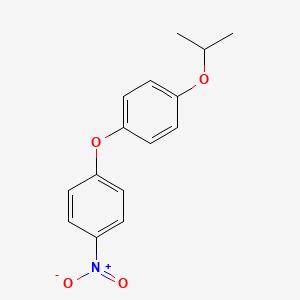 1-Nitro-4-{4-[(propan-2-yl)oxy]phenoxy}benzene