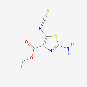 Ethyl 2-amino-5-isothiocyanato-1,3-thiazole-4-carboxylate