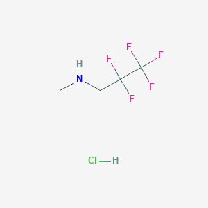 Methyl(2,2,3,3,3-pentafluoropropyl)amine hydrochloride