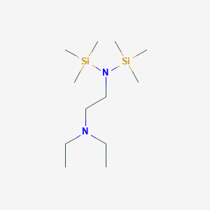 N~1~,N~1~-Diethyl-N~2~,N~2~-bis(trimethylsilyl)ethane-1,2-diamine