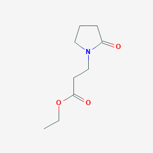 Ethyl 3-(2-oxopyrrolidin-1-yl)propanoate