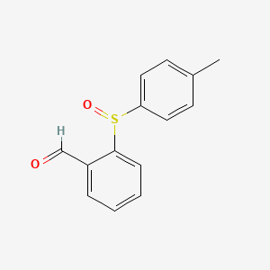 2-(4-Methylbenzene-1-sulfinyl)benzaldehyde