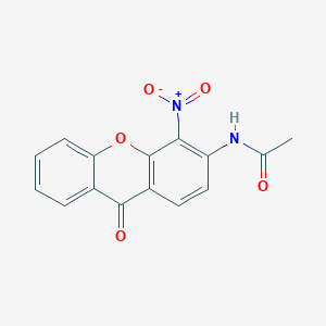 N-(4-Nitro-9-oxo-9H-xanthen-3-YL)acetamide