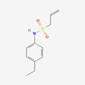 N-(4-Ethylphenyl)prop-2-ene-1-sulfonamide