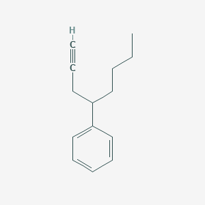 (Oct-1-yn-4-yl)benzene