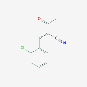 2-[(2-Chlorophenyl)methylidene]-3-oxobutanenitrile