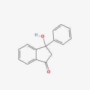 3-Hydroxy-3-phenyl-2,3-dihydro-1H-inden-1-one