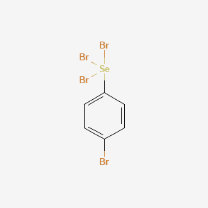 1-Bromo-4-(tribromo-lambda~4~-selanyl)benzene