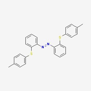 (E)-Bis{2-[(4-methylphenyl)sulfanyl]phenyl}diazene