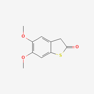 5,6-Dimethoxy-1-benzothiophen-2(3H)-one