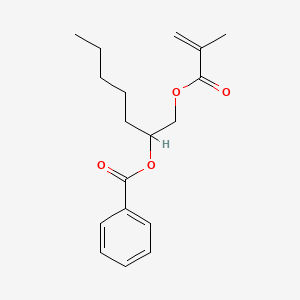 1-[(2-Methylacryloyl)oxy]heptan-2-yl benzoate