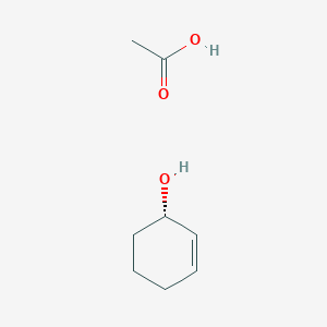 acetic acid;(1S)-cyclohex-2-en-1-ol