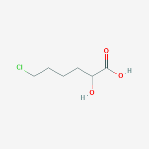 Hexanoic acid, 6-chloro-2-hydroxy-