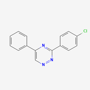 3-(4-Chlorophenyl)-5-phenyl-1,2,4-triazine