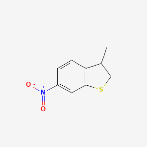 3-Methyl-6-nitro-2,3-dihydro-1-benzothiophene