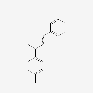 1-Methyl-3-[3-(4-methylphenyl)but-1-en-1-yl]benzene