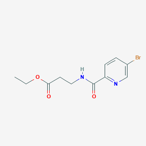 Ethyl 3-(5-bromopicolinamido)propanoate