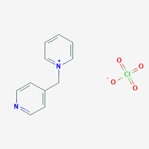 Pyridinium, 1-(4-pyridinylmethyl)-, perchlorate