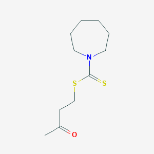 3-Oxobutyl azepane-1-carbodithioate