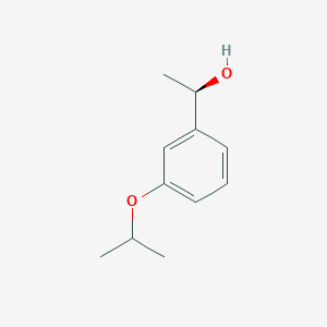 (1R)-1-[3-(propan-2-yloxy)phenyl]ethan-1-ol