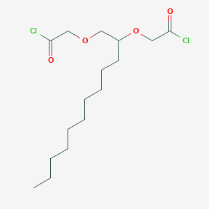 2,2'-[Dodecane-1,2-diylbis(oxy)]diacetyl chloride