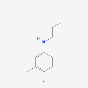 N-butyl-4-fluoro-3-methylaniline