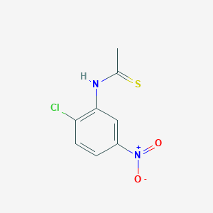 Ethanethioamide, N-(2-chloro-5-nitrophenyl)-