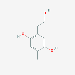 2-(2-Hydroxyethyl)-5-methylbenzene-1,4-diol