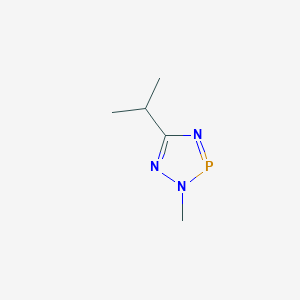 2-Methyl-5-(propan-2-yl)-2H-1,2,4,3-triazaphosphole