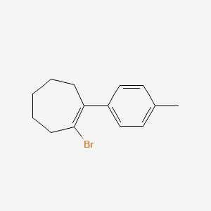 1-Bromo-2-(4-methylphenyl)cyclohept-1-ene