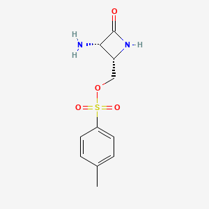 [(2S,3S)-3-Amino-4-oxoazetidin-2-yl]methyl 4-methylbenzene-1-sulfonate