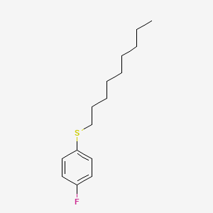 Benzene, 1-fluoro-4-(nonylthio)-