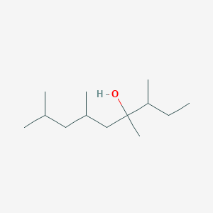 3,4,6,8-Tetramethylnonan-4-ol