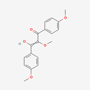 3-Hydroxy-2-methoxy-1,3-bis(4-methoxyphenyl)prop-2-en-1-one