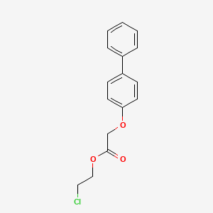 2-Chloroethyl [([1,1'-biphenyl]-4-yl)oxy]acetate