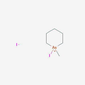 1-Iodo-1-methylarsinan-1-ium iodide