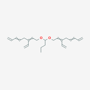 6-Ethenyl-8-{1-[(3-ethenylocta-2,5,7-trien-1-yl)oxy]butoxy}octa-1,3,6-triene