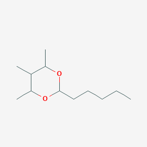 4,5,6-Trimethyl-2-pentyl-1,3-dioxane