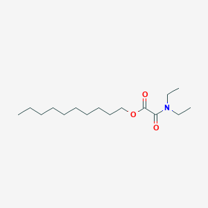 molecular formula C16H31NO3 B14544647 Decyl (diethylamino)(oxo)acetate CAS No. 62248-37-7