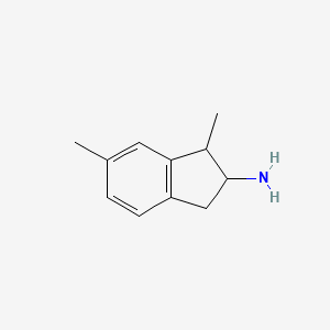 1,6-Dimethyl-2,3-dihydro-1H-inden-2-amine