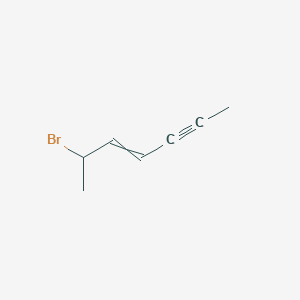 6-Bromohept-4-en-2-yne