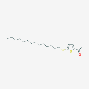 1-[5-(Tetradecylsulfanyl)thiophen-2-yl]ethan-1-one