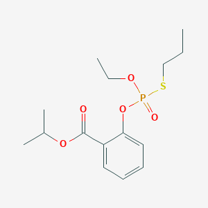 Propan-2-yl 2-{[ethoxy(propylsulfanyl)phosphoryl]oxy}benzoate