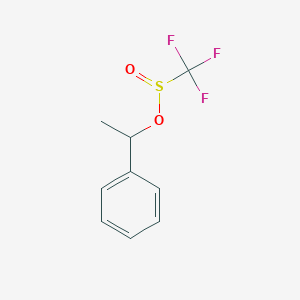 1-Phenylethyl trifluoromethanesulfinate