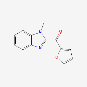 (Furan-2-yl)(1-methyl-1H-benzimidazol-2-yl)methanone