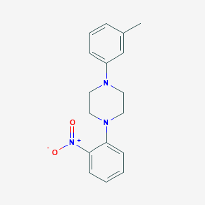 1-(3-Methylphenyl)-4-(2-nitrophenyl)piperazine