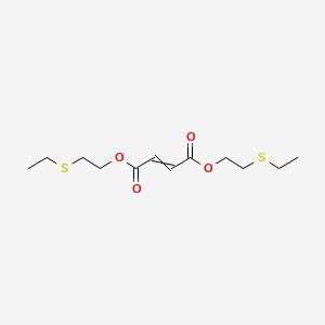 Bis[2-(ethylsulfanyl)ethyl] but-2-enedioate