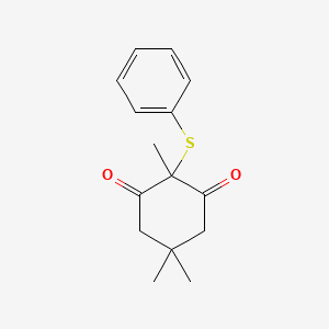 1,3-Cyclohexanedione, 2,5,5-trimethyl-2-(phenylthio)-