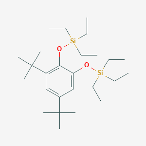 [(3,5-Di-tert-butyl-1,2-phenylene)bis(oxy)]bis(triethylsilane)